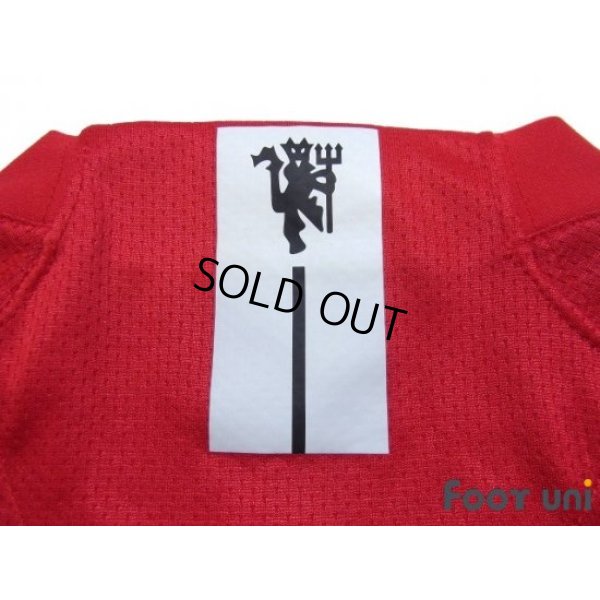 Photo6: Manchester United 2007-2009 Home Long Sleeve Shirt #8 Anderson