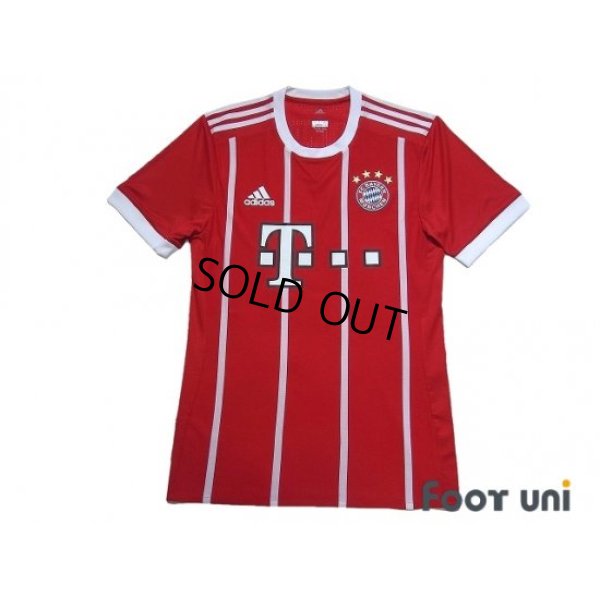 Photo1: Bayern Munchen 2017-2018 Home Authentic Shirt #6 Thiago Alcantara