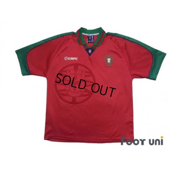 Photo1: Portugal Euro 1996 Home Shirt