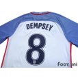 Photo4: USA 2016 Home Shirt #8 Clint Dempsey