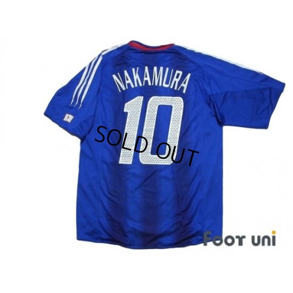 Photo2: Japan 2004 Home Authentic Shirt #10 Shunsuke Nakamura