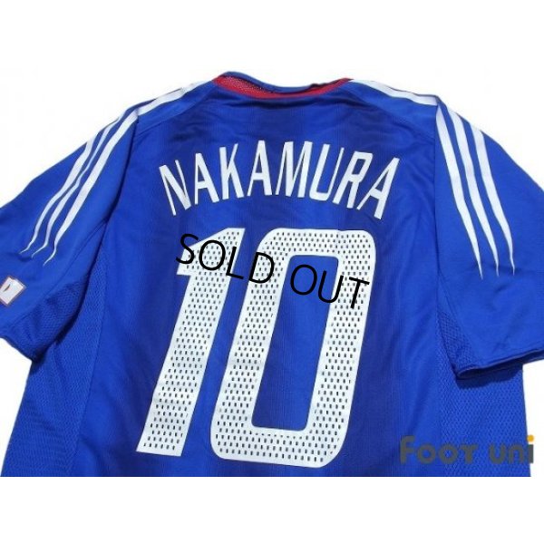 Photo4: Japan 2004 Home Authentic Shirt #10 Shunsuke Nakamura