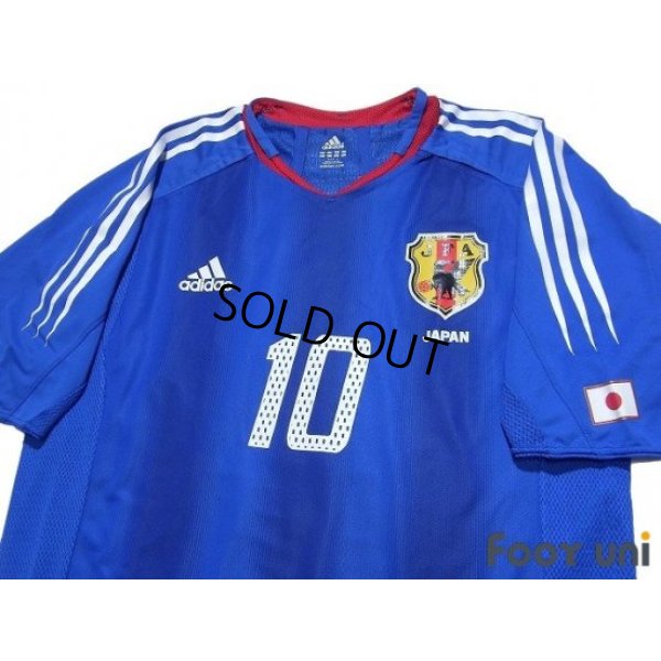 Photo3: Japan 2004 Home Authentic Shirt #10 Shunsuke Nakamura