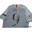 Photo4: AS Roma 2018-2019 Away Authentic Shirt #9 Edin Dzeko Champions League Patch/Badge