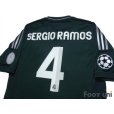 Photo4: Real Madrid 2012-2013 3rd Shirt #4 Sergio Ramos Champions League Patch/Badge