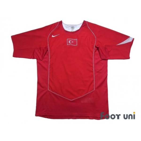 Photo1: Turkey 2004 Home Shirt