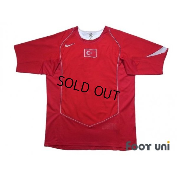Photo1: Turkey 2004 Home Shirt
