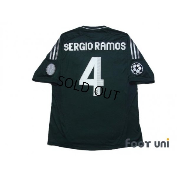 Photo2: Real Madrid 2012-2013 3rd Shirt #4 Sergio Ramos Champions League Patch/Badge