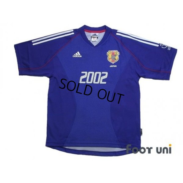 Photo1: Japan 2002 Home Shirt Commemoration of the Japan-Korea World Cup w/tags