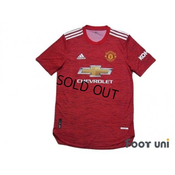Photo1: Manchester United 2020-2021 Home Authentic Shirt w/tags