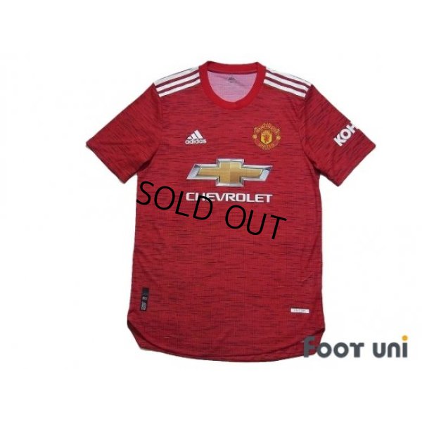 Photo1: Manchester United 2020-2021 Home Authentic Shirt w/tags