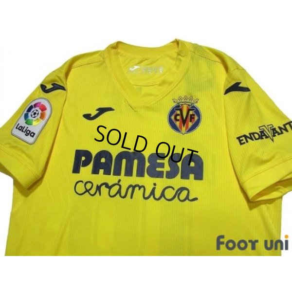 Photo3: Villarreal 2020-2021 Home Shirt #16 Takefusa Kubo La Liga Patch/Badge w/tags