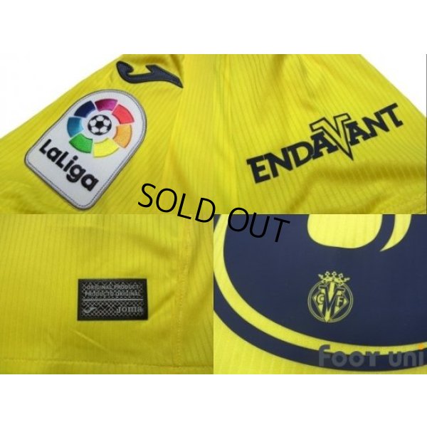 Photo7: Villarreal 2020-2021 Home Shirt #16 Takefusa Kubo La Liga Patch/Badge w/tags