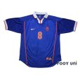 Photo1: Netherlands 1998 Away Shirt #8 Bergkamp (1)