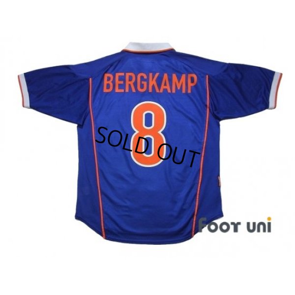 Photo2: Netherlands 1998 Away Shirt #8 Bergkamp