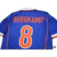 Photo4: Netherlands 1998 Away Shirt #8 Bergkamp