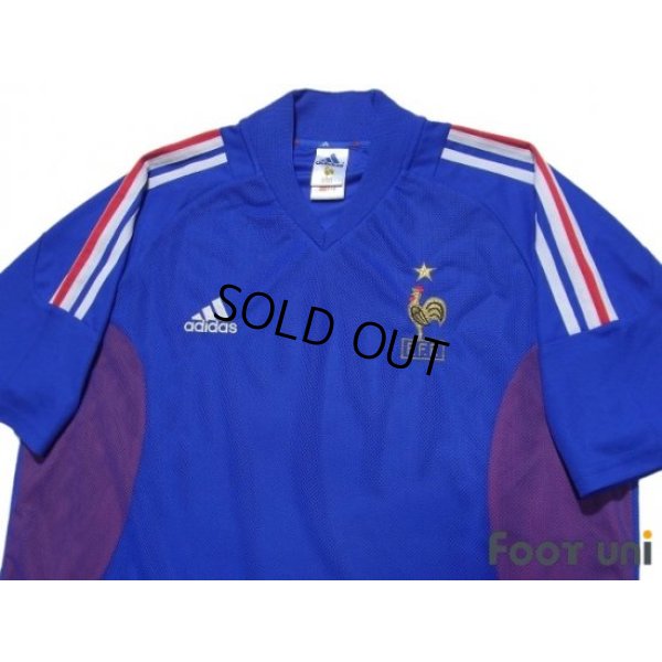 Photo3: France 2002 Home Shirt