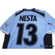 Photo4: Lazio 2000-2001 Home Shirt #13 Nesta