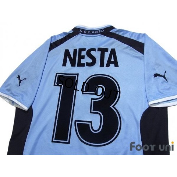 Photo4: Lazio 2000-2001 Home Shirt #13 Nesta