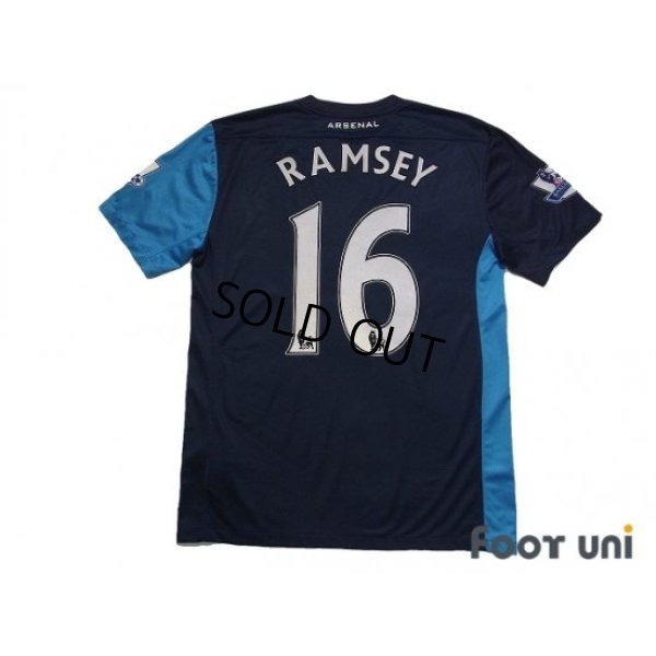 Photo2: Arsenal 2011-2012 Away Shirt #16 Ramsey BARCLAYS PREMIER LEAGUE Patch/Badge