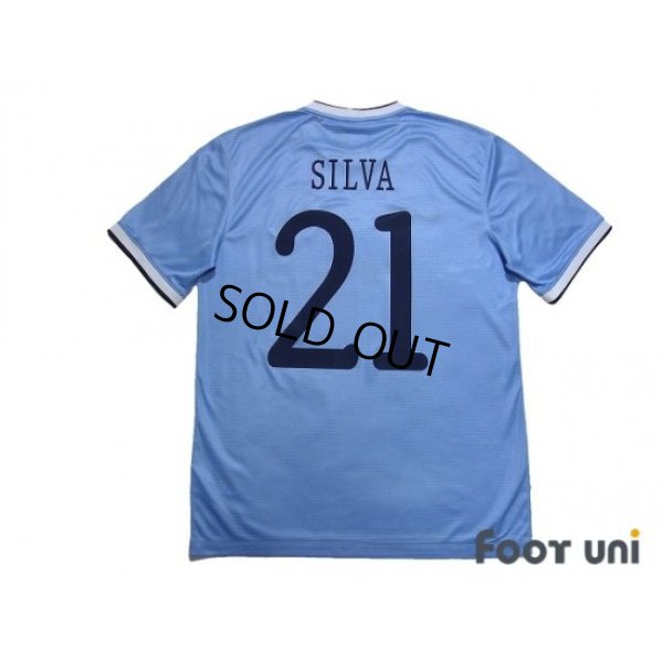 Photo2: Manchester City 2013-2014 Home Shirt #21 David Silva