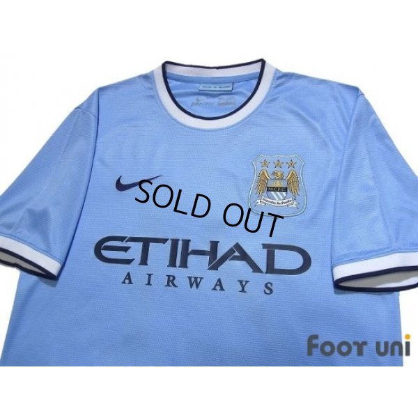 Photo3: Manchester City 2013-2014 Home Shirt #21 David Silva