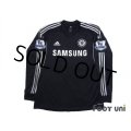 Chelsea 2013-2014 3rd Authentic Long Sleeve Shirt #17 Hazard BARCLAYS PREMIER LEAGUE Patch/Badge
