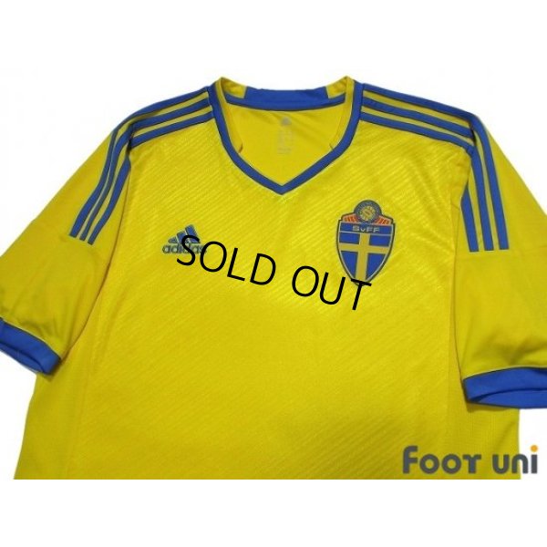 Photo3: Sweden 2013 Home Shirt