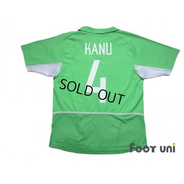 Photo2: Nigeria 2002 Home Shirt #4 Nwankwo Kanu