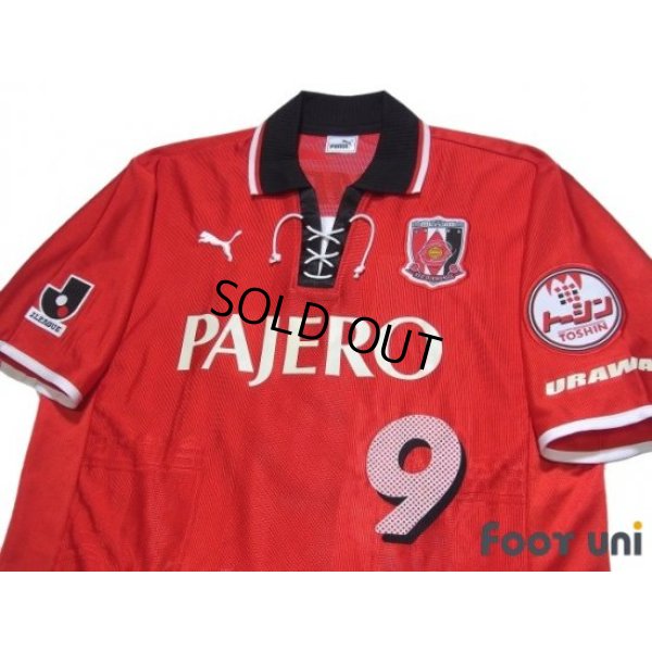 Photo3: Urawa Reds 2001-2002 Home Shirt #9 Masahiro Fukuoka Retirement Commemorative Model