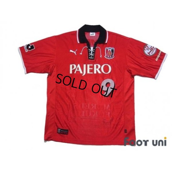 Photo1: Urawa Reds 2001-2002 Home Shirt #9 Masahiro Fukuoka Retirement Commemorative Model