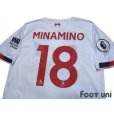 Photo4: Liverpool 2019-2020 Away Shirt #18 Takumi Minamino Premier League Patch/Badge