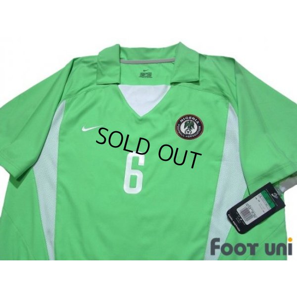 Photo3: Nigeria 2002 Home Shirt #6 Taribo West w/tags