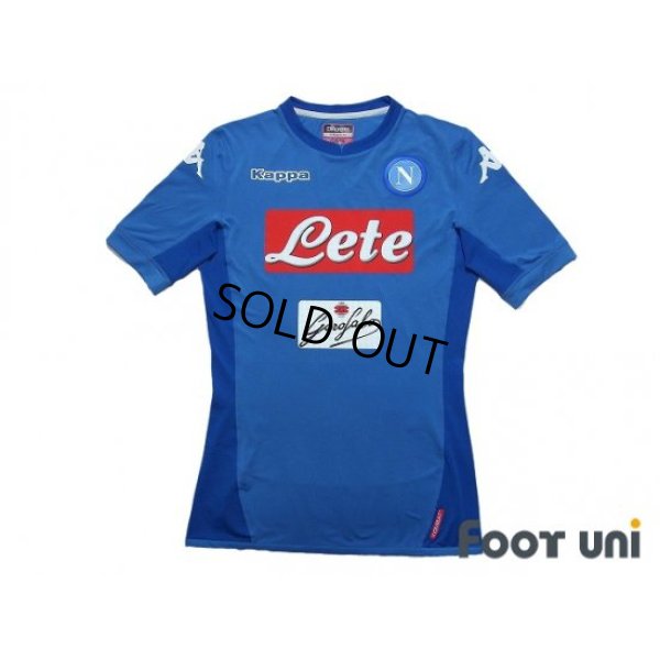 Photo1: Napoli 2017-2018 Home Shirt