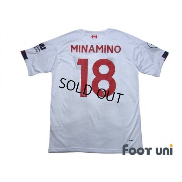 Photo2: Liverpool 2019-2020 Away Shirt #18 Takumi Minamino Premier League Patch/Badge