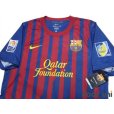 Photo3: FC Barcelona 2011-2012 Home Authentic Shirt #10 Messi w/tags