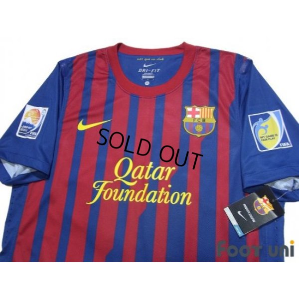 Photo3: FC Barcelona 2011-2012 Home Authentic Shirt #10 Messi w/tags