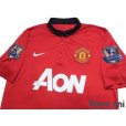 Photo3: Manchester United 2013-2014 Home Shirt #20 van Persie Champions Patch/Badge