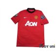 Photo1: Manchester United 2013-2014 Home Shirt #20 van Persie Champions Patch/Badge (1)