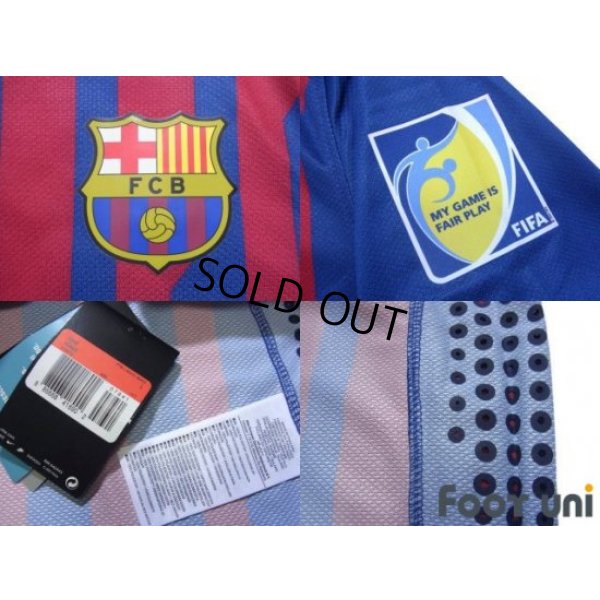 Photo6: FC Barcelona 2011-2012 Home Authentic Shirt #10 Messi w/tags