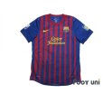 Photo1: FC Barcelona 2011-2012 Home Authentic Shirt #10 Messi w/tags (1)