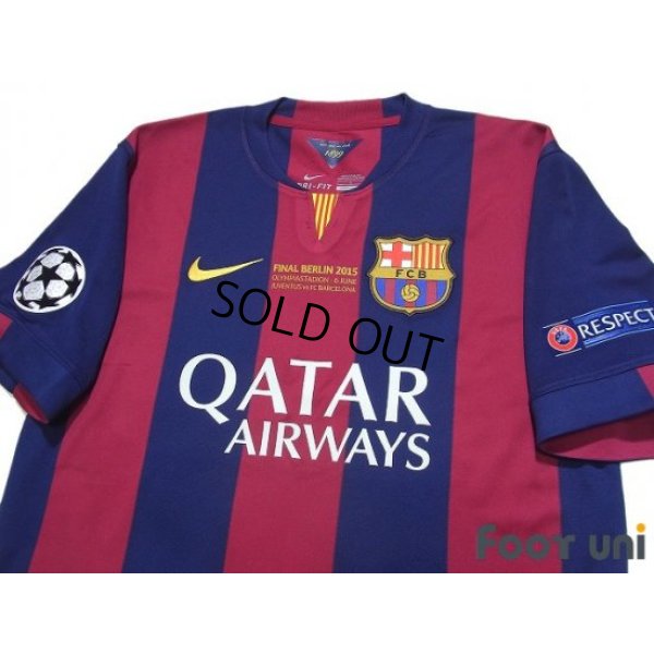 Photo3: FC Barcelona 2014-2015 Home Shirt #10 Messi w/tags