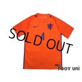 Netherlands 2016 Home Shirt #4 Virgil van Dijk