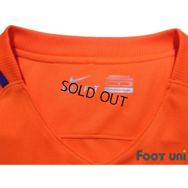 Photo5: Netherlands 2016 Home Shirt #4 Virgil van Dijk