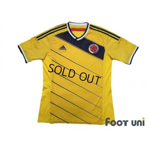 Photo1: Colombia 2014 Home Shirt