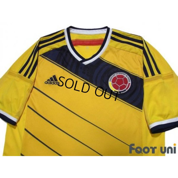 Photo3: Colombia 2014 Home Shirt