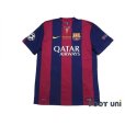 Photo1: FC Barcelona 2014-2015 Home Shirt #10 Messi w/tags (1)