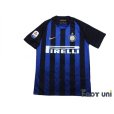 Photo1: Inter Milan 2018-2019 Home Shirt #37 Milan Skrinia Serie A Tim Patch/Badge (1)