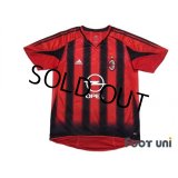 AC Milan 2004-2005 Home Authentic Shirt