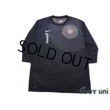 USA Women's 2008 GK Three quarter sleeve Shirt #1 Hope Solo w/tags